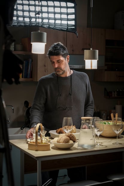 Cesc Gay, en el rodaje de 'Mi amiga Eva'.