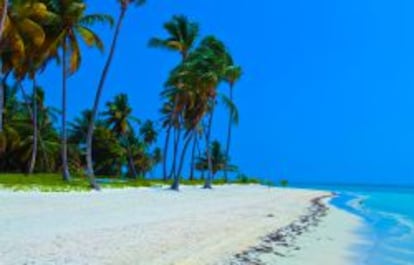 Playa Bávaro en República Dominicana.