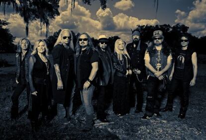 Lynyrd Skynyrd en una imagen promocional