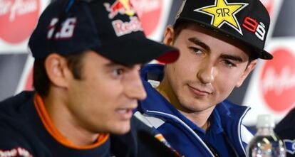 Pedrosa y Lorenzo, en Phillip Island