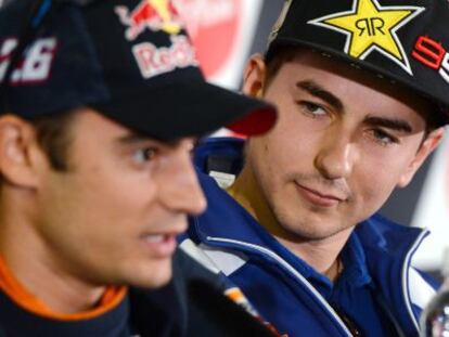 Pedrosa y Lorenzo, en Phillip Island