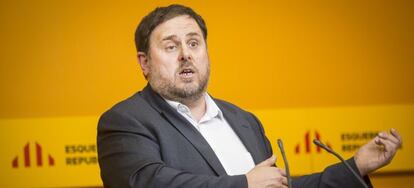 El futuro vicepresidente de la Generalit, Oriol Junqueras