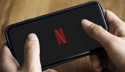 Netflix log smartphone