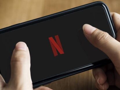 Netflix log smartphone