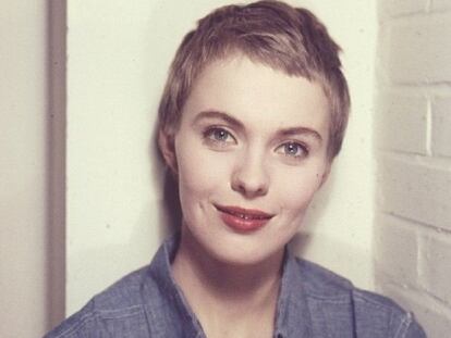 La actriz Jean Seberg.