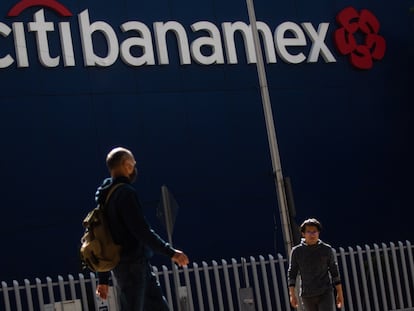 Una sucursal de CitiBanamex en Ciudad de México.