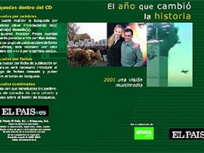 Contenido del CD-ROM <b></b><i>El año que cambió la historia: 2001, una visión multimedia.</i>