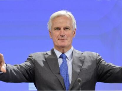 El comisario de Servicios Financieros, Michel Barnier.