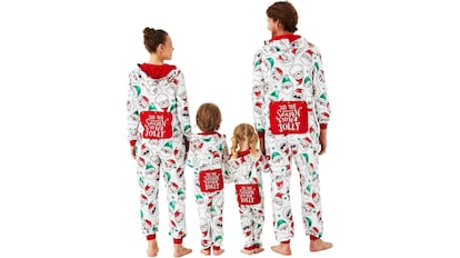 Este es uno de los mejores pijamas de Navidad para la familia: suave y cómodo