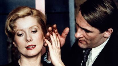 Catherine Deneuve y Gerard Depardieu en &#039;El &uacute;ltimo metro&#039;.