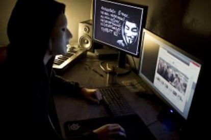 Anonymous prosiguió su campaña de represalias por el cierre de Megaupload
