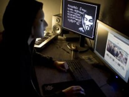 Anonymous prosiguió su campaña de represalias por el cierre de Megaupload