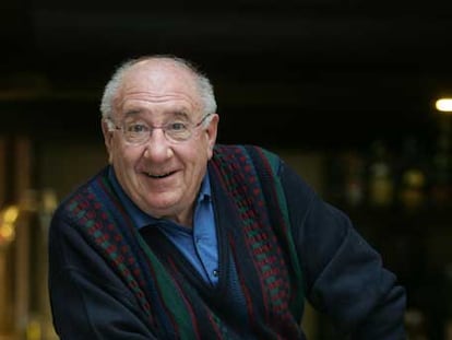 Alfredo Landa, durante la entrevista.