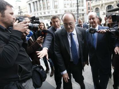 El gobernador del Banco de España, Luis María Linde.