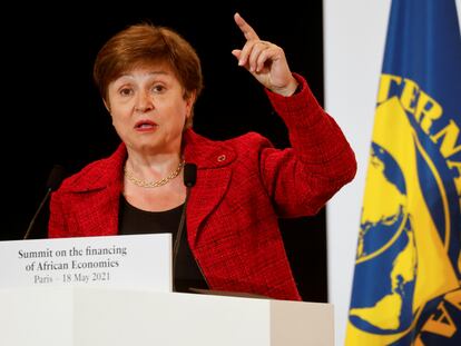 La directora gerente del FMI, Kristalina Georgieva.