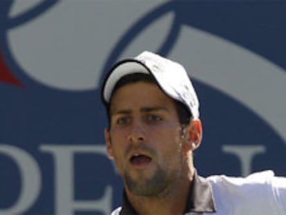 Djokovic supera por la vía rápida a Fish, y se medirá con Monfils en los cuartos de final del Abierto de Estados Unidos.