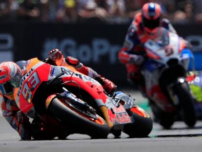 Márquez, durante el GP de Francia.