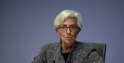 Christine Lagarde, presidenta del BCE. 