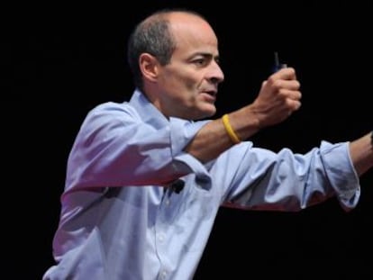 Carlos Brito, en una conferencia.