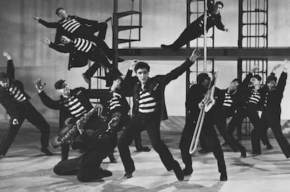 Elvis Presley en &#039;Jailhouse rock&#039;