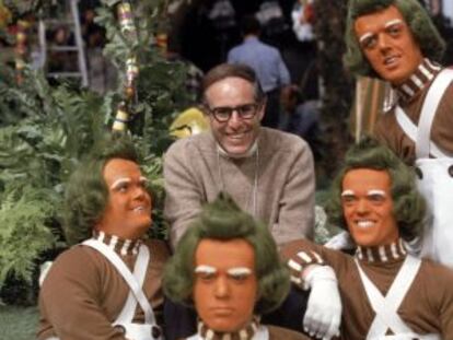 Mel Stuart, durante la filmación de 'Willy Wonka y la fábrica de chocolate'.