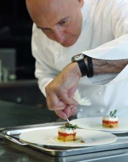 El chef Toño Pérez, del restaurante Atrio.