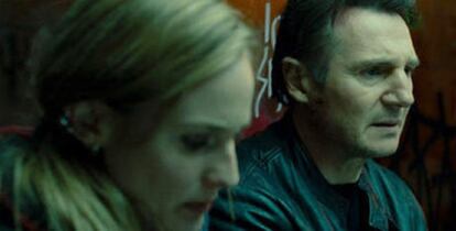 Diane Kruger y Liam Neeson en <i>Sin identidad. </i>