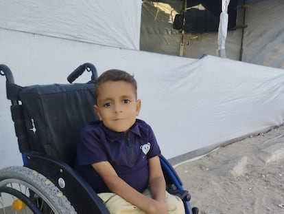 Niños enfermos Franja de Gaza