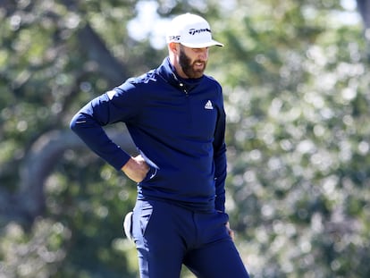 Dustin Johnson durante el US Open el pasado septiembre.