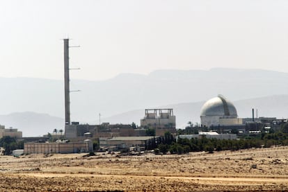 Vista de la planta nuclear israelí de Dimona, en una imagen de archivo.