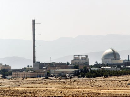 Vista de la planta nuclear israelí de Dimona, en una imagen de archivo.