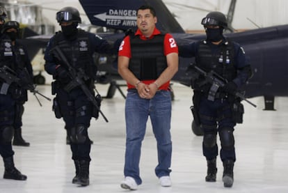 'El Cabrito', durante su presentación a la prensa en Ciudad de México.