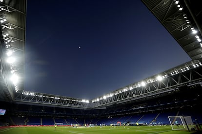 Vista general del RCDE Stadium en Barcelona.