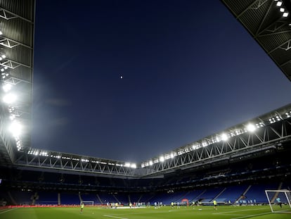 Vista general del RCDE Stadium en Barcelona.