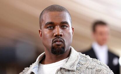 Kanye West en la fiesta del MET 2016.