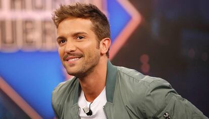 Pablo Alborán en El Hormiguero el pasado mes de septiembre.