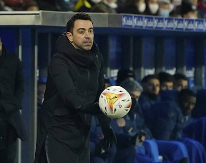 L'entrenador del FC Barcelona Xavi.