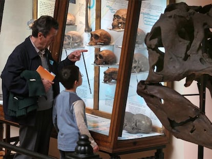 Una de las piezas del Museo Geominero de Madrid.