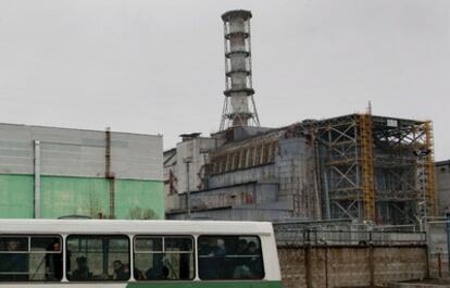 El reactor número 4 de Chernobil, hoy.