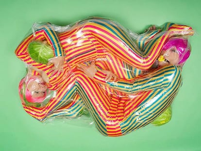 Pareja del proyecto fotográfico 'Flesh Love'