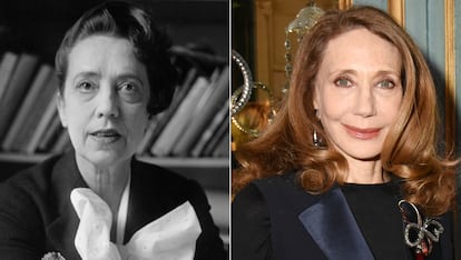 Elsa Schiaparelli y Marisa Berenson

Parentesco: abuela y nieta.

Sí, la famosa diseñadora es la abuela materna de la modelo y actriz estadounidense. Berenson fue musa de Saint Laurent y al principio su abuela no aprobaba que trabajase modelando.

 