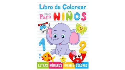 Libro de colorear para niños a partir de 1 año