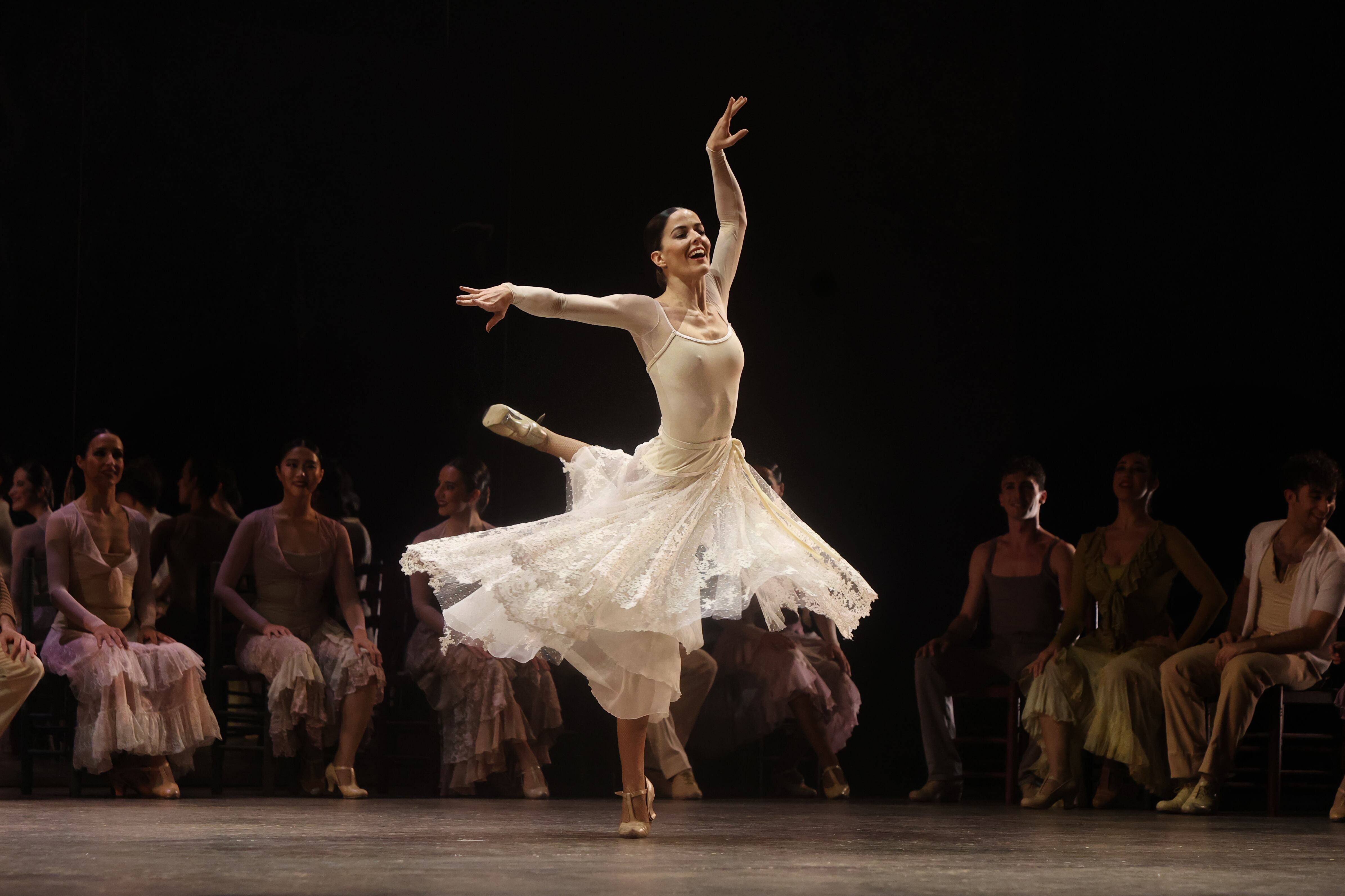 La bailarina Miriam Mendoza en 'El loco'.