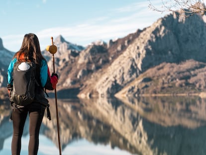 El contacto con la naturaleza es uno de los principales atractivos del Camino de Santiago. GETTY IMAGES.