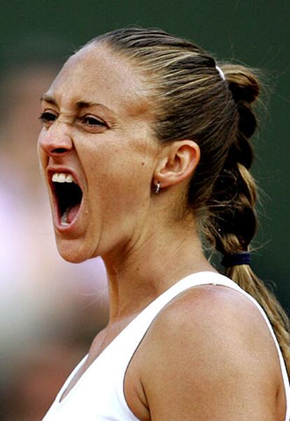 La tenista francesa Mary Pierce