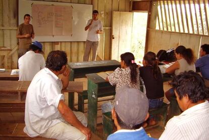 Un proyecto de Enginyers sense fronteres en Ecuador.
