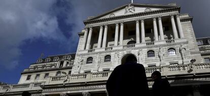 Fachada del Banco de Inglaterra.