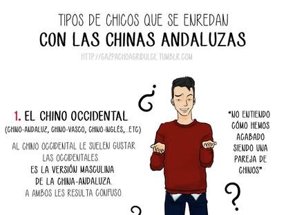 ¿Y con qué tipo de chicos están las chinas... andaluzas?
