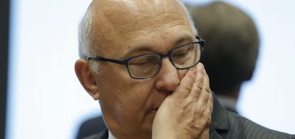 El ministro franc&eacute;s de Finanzas, Michel Sapin. 