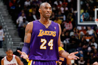 Kobe Bryant, durante un instante del partido ante Atlanta.